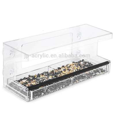 High Quality Large Clear Acrylic Window Bird Feeder